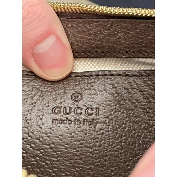 Gucci Ophidia Charm Shoulder Bag GG Coated Canvas Small - Picture 4 of 13